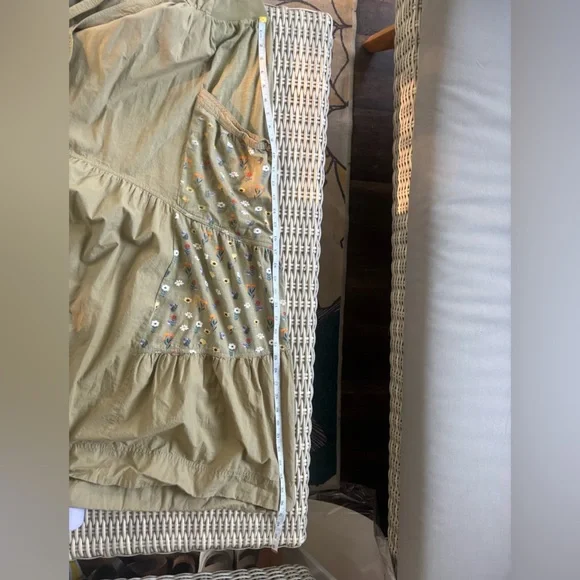 Daily Practice NEW‎ WITH TAGS Top Tier Utility Sweetheart Midi Dress small boho - Picture 11 of 11